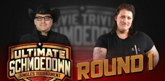 ULTIMATE SCHMOEDOWN SINGLES TOURNAMENT: Rachel Silvestrini vs. John Rocha